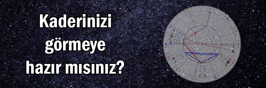 Sinastri, doğum haritası, sinastri haritası, Doğum Haritasındaki Kadersel Eş Göstergesi, kadersel eş göstergeleri